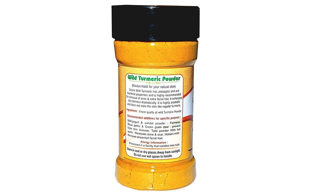 Desire Wild Turmeric Powder    Bottle  100 grams